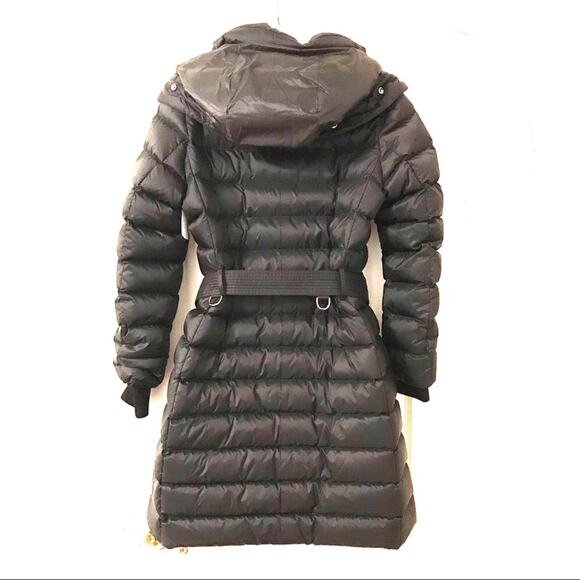 BURBERRY LONDON ENGLAND Down Belted Puffer Coat - Picture 6 of 16
